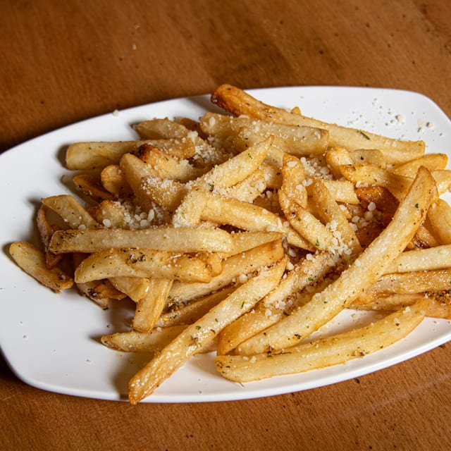 Garlic Parm Fries Large.