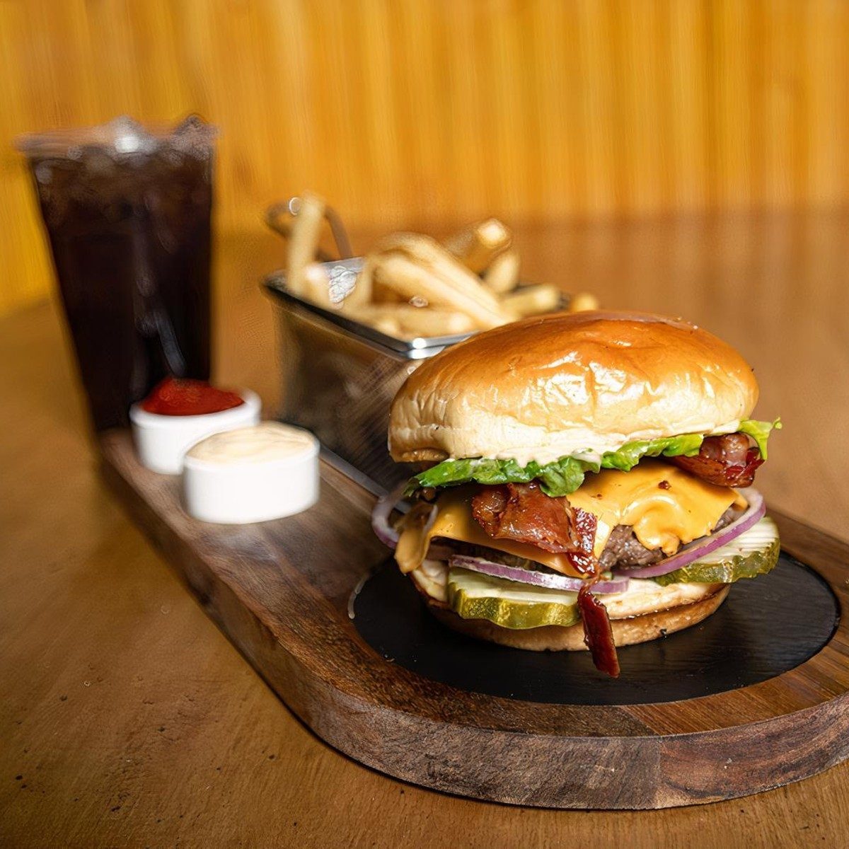 Insanity Burger.
