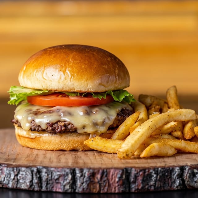 Impossible Burger (Patty Made From Plants).