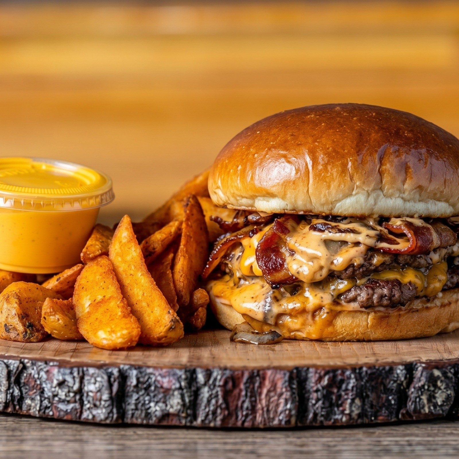 Spicy Shroom Burger.