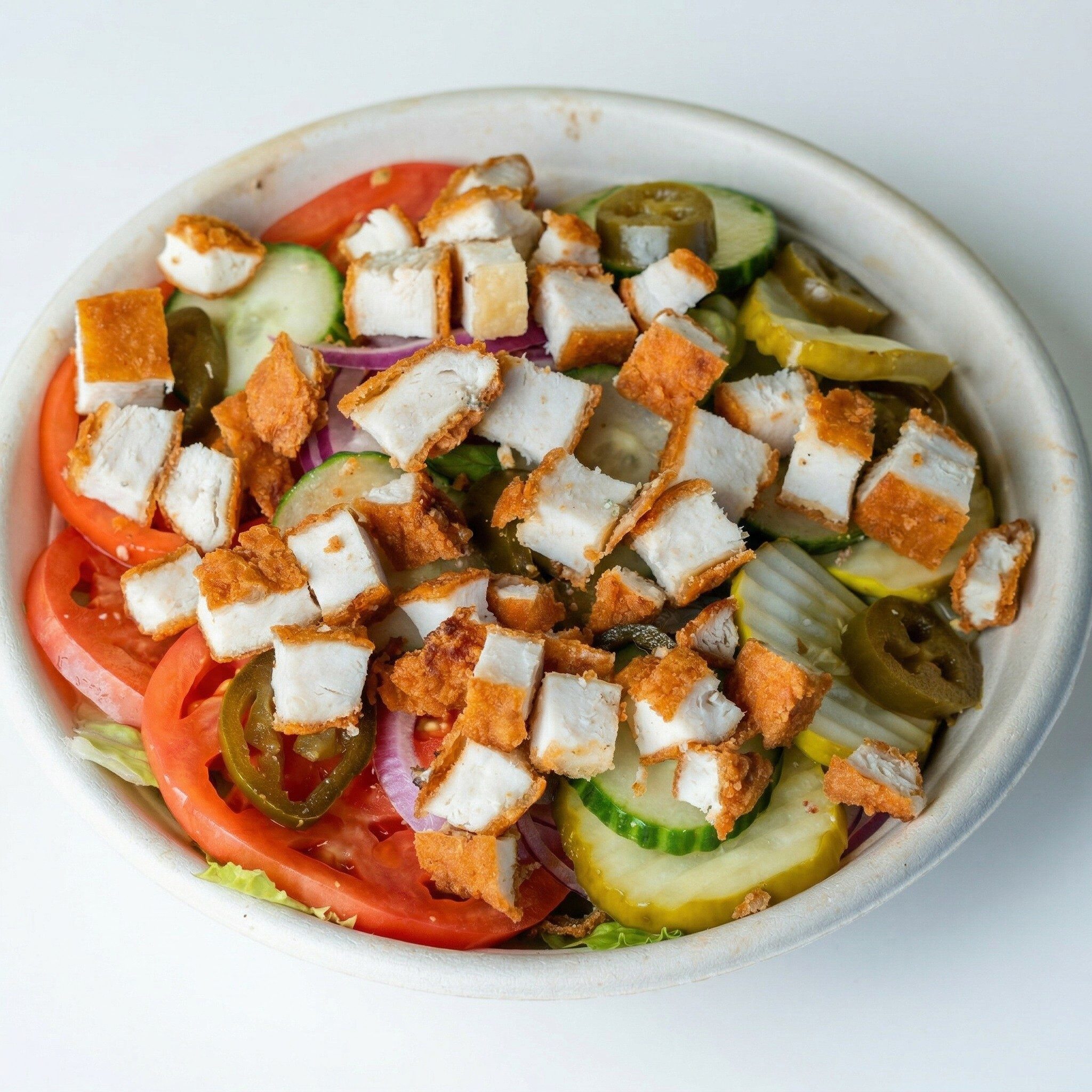 Crispy Chicken Salad.