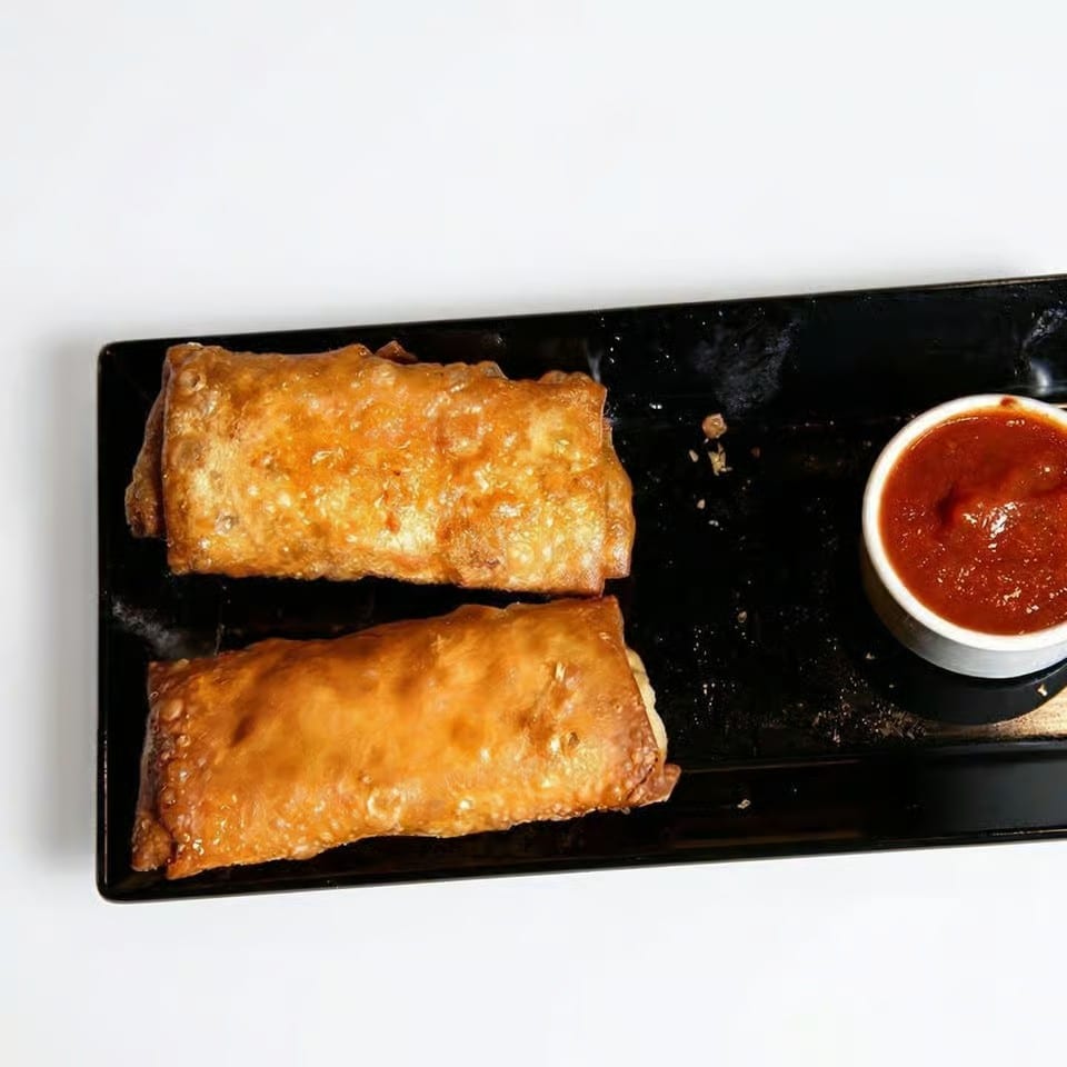 Italian Beef Egg Rolls.
