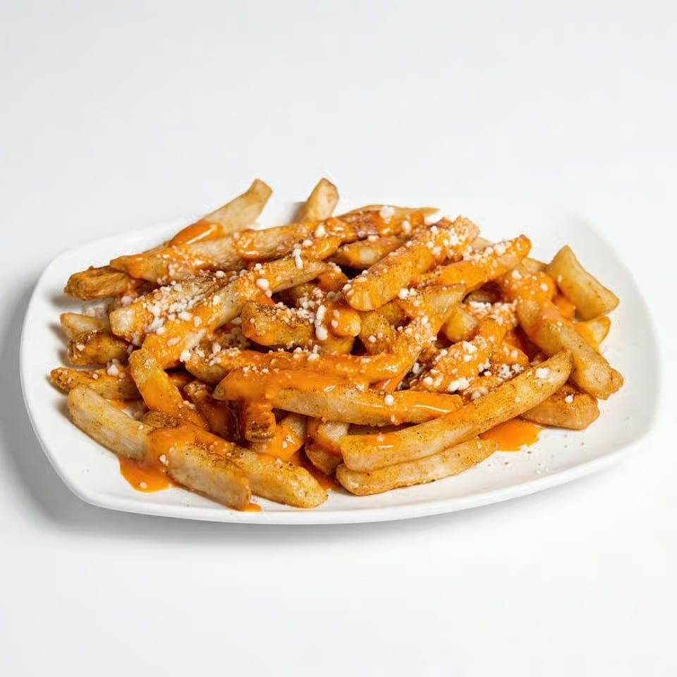 Buffalo Lemon Pepper Fries.