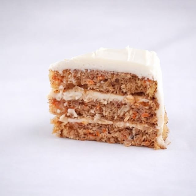 Three Layer Carrot Cake.