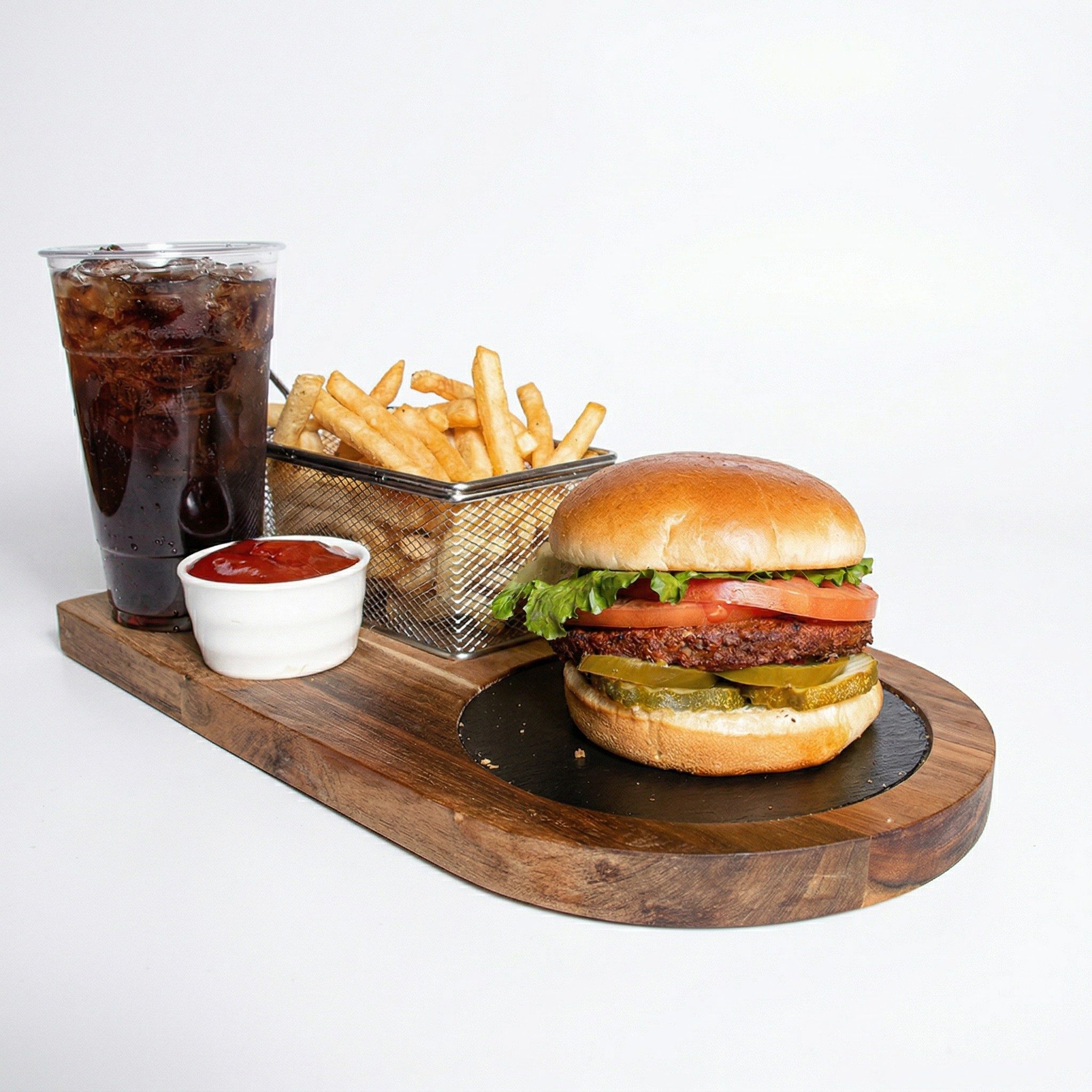 Black Bean Burger.
