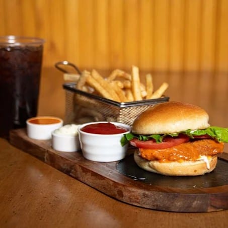Buffalo Chicken Ranch Sandwich.