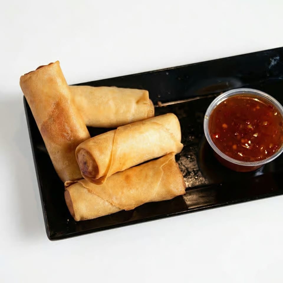 Veggie Spring Rolls.