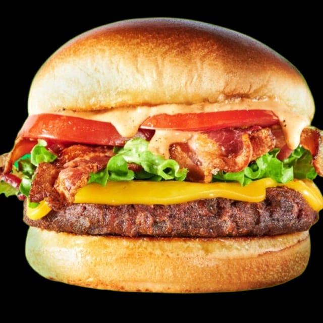 Veggie Cheeseburger.