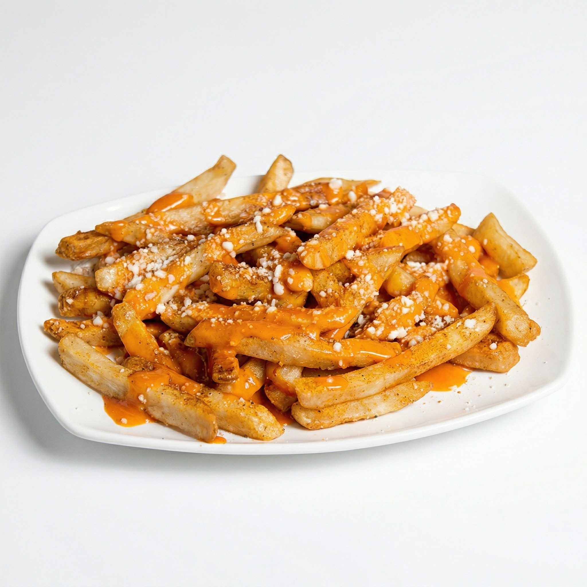 Buffalo Lemon Pepper Fries.
