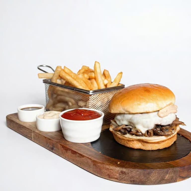 Mouthwatering Mushroom Burger