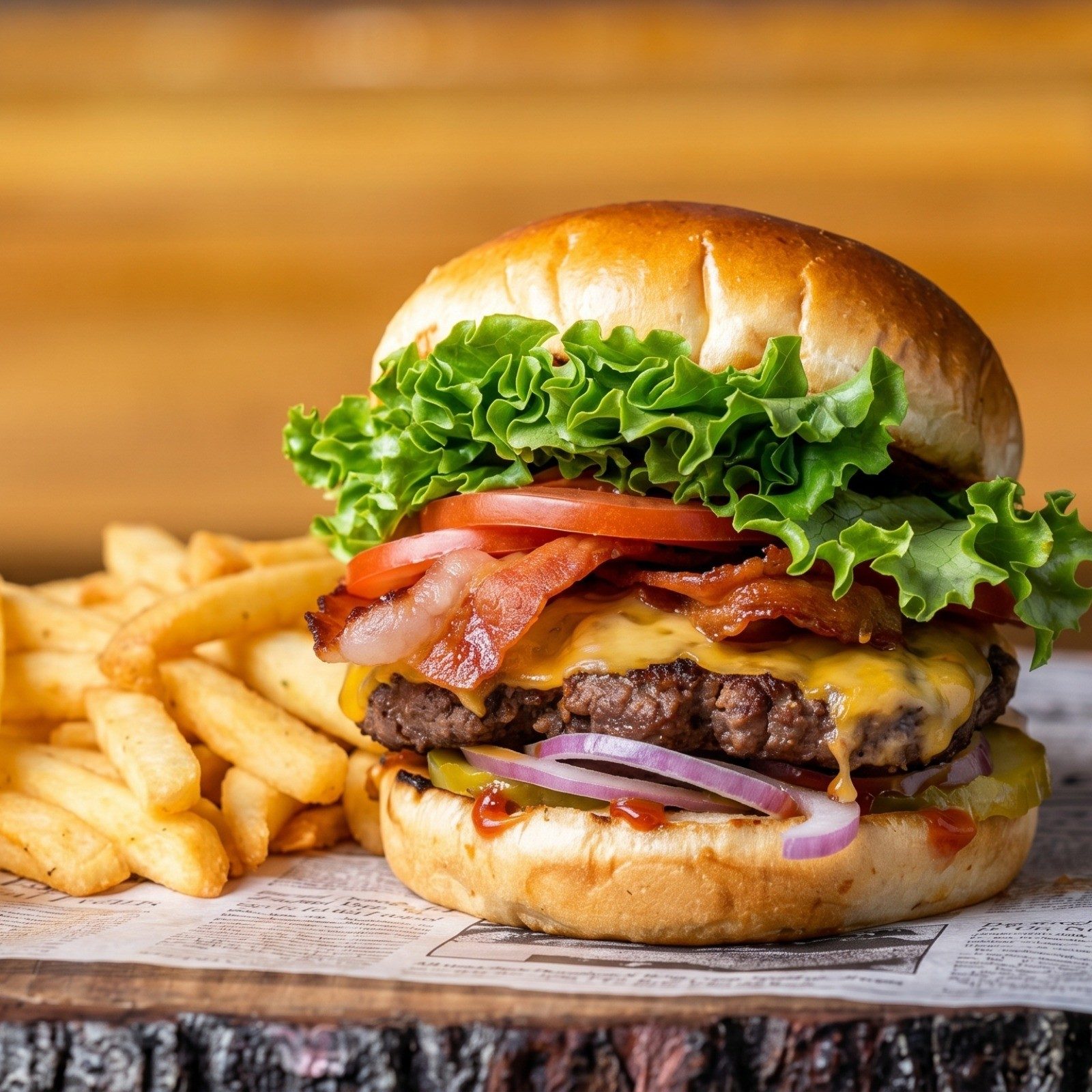 Insanity Burger.