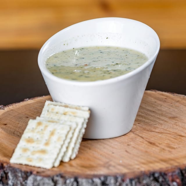 Cream of Broccoli Soup.