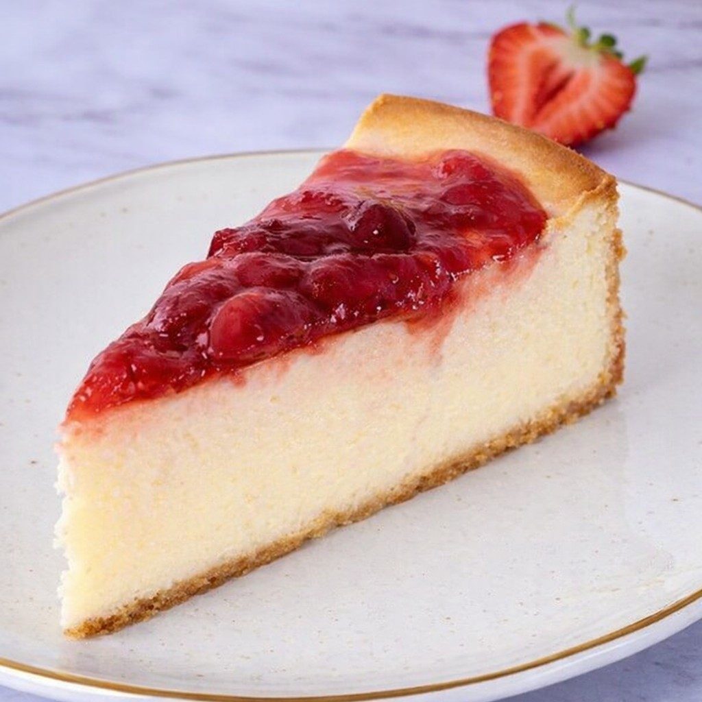 Cheesecake Strawberry Top.