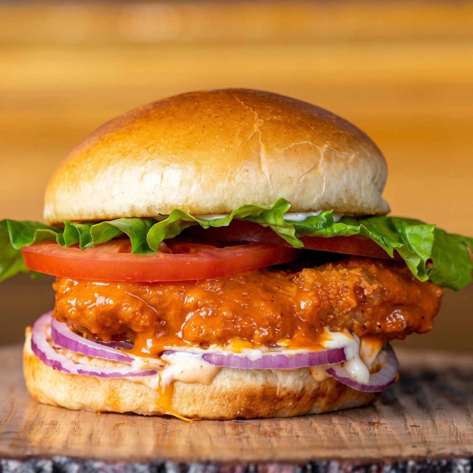 Buffalo Chicken Ranch Sandwich.