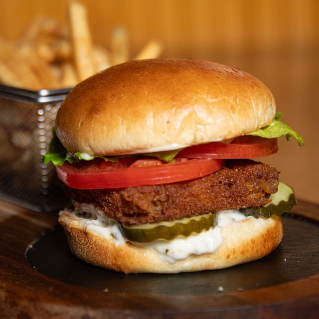Crispy Fish Sandwich.