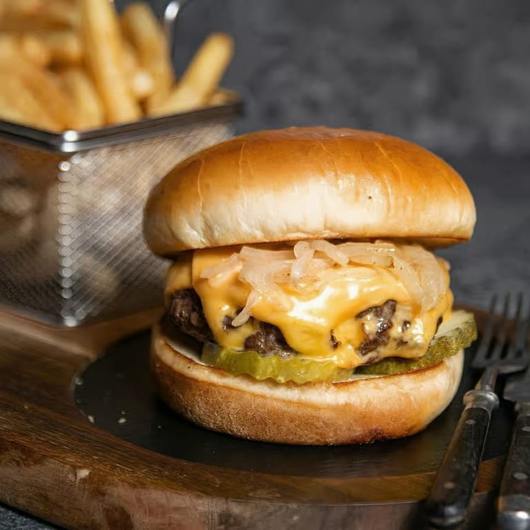 Juicy Lucy Burger Delight