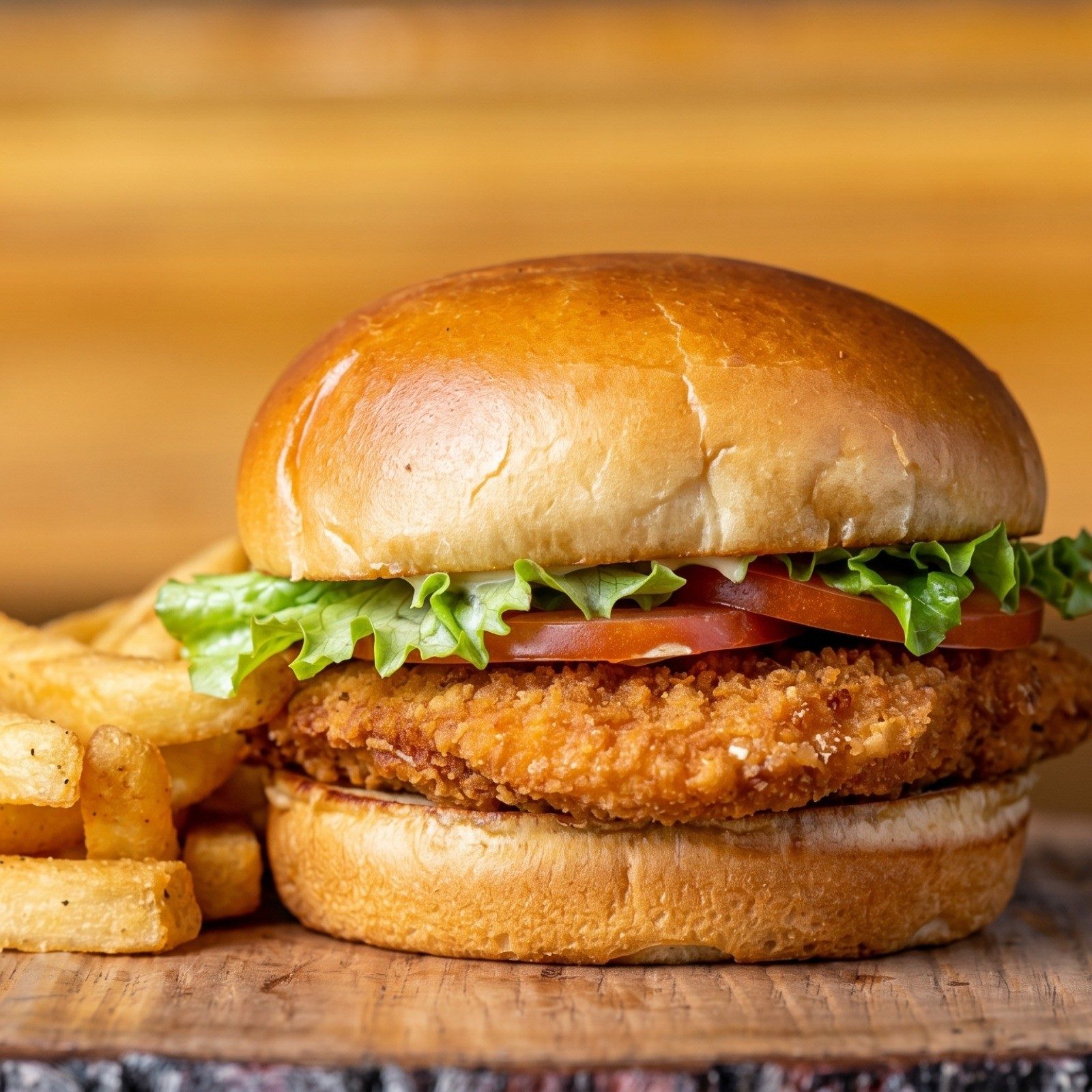 Crispy Chicken Sandwich.