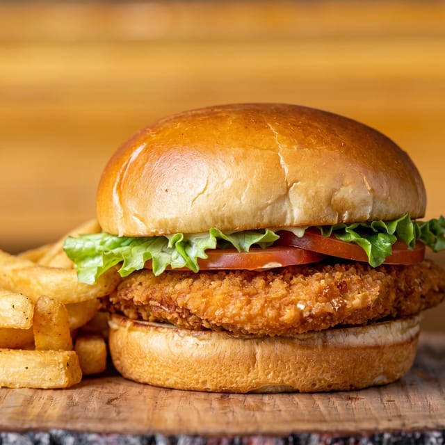 Crispy Chicken Sandwich.
