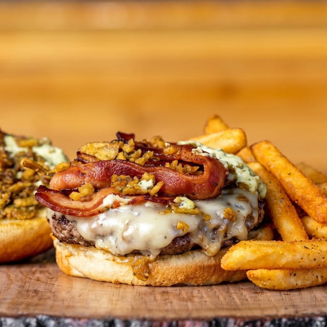 Happy Jalapeno Burger.