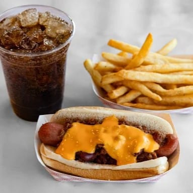 Chili Cheese Dog Only.