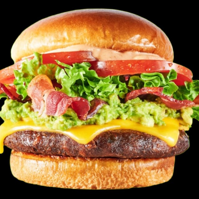 B-L-A-T Luscious Burger.