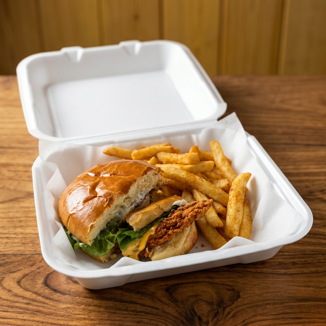 Wednesday Special Crispy Chicken Sandwich.