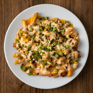 Crispy Chicken Loaded Fries