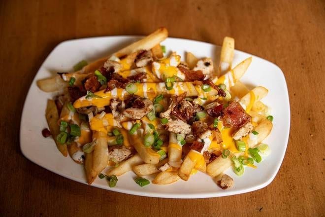 Loaded Crispy Chicken Fries.