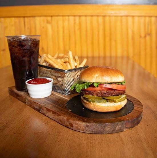 Black Bean Burger.