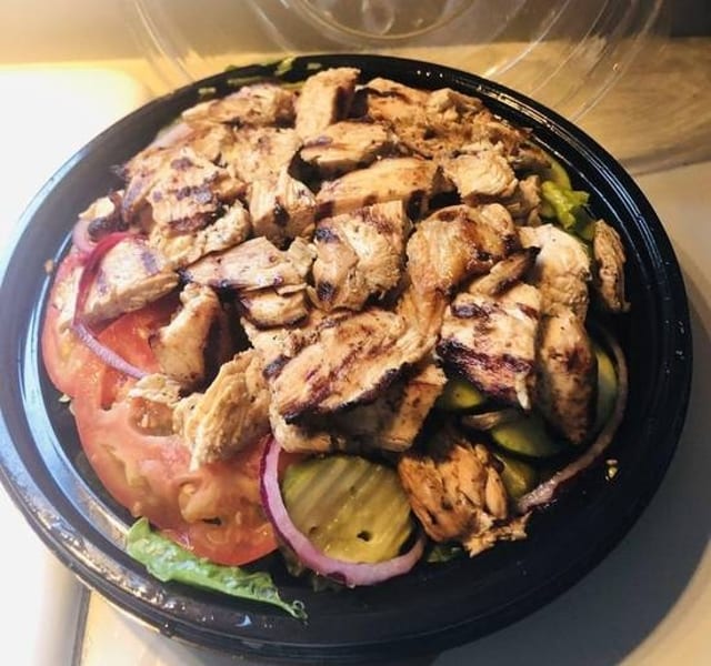 Crispy Chicken Salad.